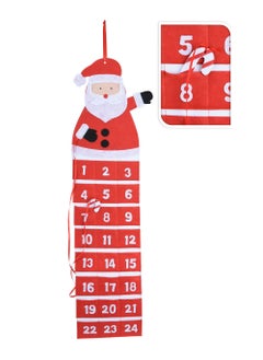 اشتري Homesmiths Christmas Advent Calendar Santa 75cm Assorted 1 Piece في الامارات