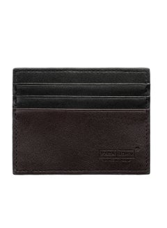 Buy Blocking Slim & Lightweight  Real Leather Slim Card Holder Cover Case & Travel Wallet for Men And Women in UAE