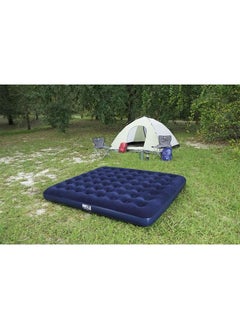 Buy Bestway Flocked Air Bed/King 203X183X22Cm -26-67004 in Saudi Arabia