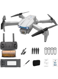 اشتري E99 PRO Drone Professional 4K HD Dual Camera Automatic Obstacle Avoidance Foldable Height Keep Mini Helicopter في الامارات