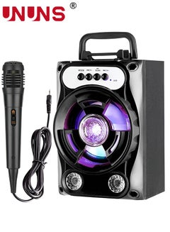 Buy Karaoke Machine With 1 Microphone,Portable Bluetooth Karaoke Speaker For TV,Karaoke Machine For Party,Supports TF CardKaraoke Machine With 1 Microphone,Portable Bluetooth Karaoke Speaker For TV,Karaok in UAE