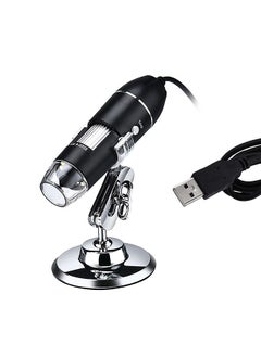 Buy USB Digital Microscope 1000X Magnification Camera 8 LEDs with Stand Compatible with Android Windows/ XP Win 7 8 10 Vista Linux Mac Portable Handheld Inspection  Magnifier in Saudi Arabia