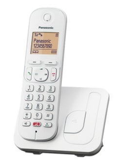 اشتري Cordless Speaker Wireless Phone KX-TGC250 White في مصر