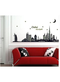 Buy Dubai Silhouette luminous wall stickers fifth generation of non white fluorescent PVC stickers Home Decoration in Egypt
