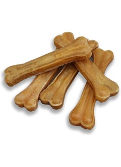 Buy Coodipet Dog Chewing Bones 5 cm x 5 Pieces, 100% Natural Cowhide Skin Bones and Dog Bones for Small Dogs, Dog Bones, Protein-Rich in UAE