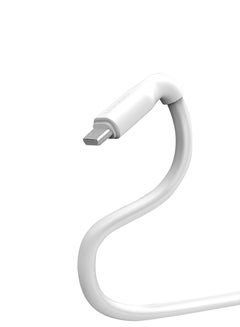 Buy 1 Meter USB Micro Output 100W Data Sync Quick Charging Cable White in Saudi Arabia
