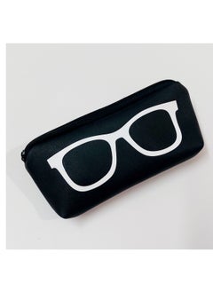 Buy Faux leather black eyeglasses soft case in Egypt