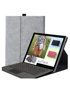 اشتري Protective Case for Surface Go 3/Go 2 /Surface Go Tablet,Surface Go 10 inch Case with Stylus Holder,Compatible with Type Cover Keyboard, Slim Lightweight Business Cover Accessories, (Gray) في مصر