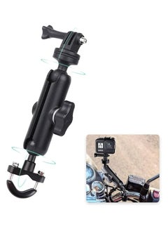 Buy Motorcycle Bike 360° Rotating Adjustable Sports Camera Mount Compatible with DJI Action 2 and Gopro 7 8 9 10 and Insta 360d and Other Sports Cameras in UAE