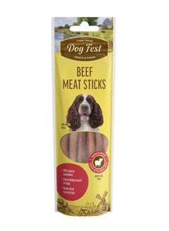 اشتري Beef Meat Sticks Treats For Adult Dogs 45G في الامارات
