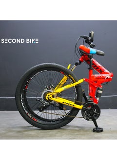 اشتري PRIX Mountain Bike Folding S - 21 Speeds, 26 Inches في مصر