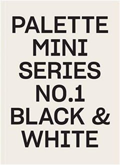 Buy Palette Mini Series 01: Black & White in Saudi Arabia