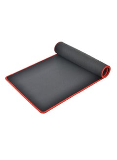 Buy Rubber Speed Surface Mouse Pad Its Works Great with All Mouse Sensor With Stitched Edges For Gaming 70x30 CM  - Black Red in Egypt