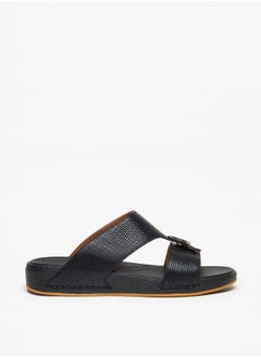 اشتري Men's Textured Slip-On Arabic Sandals في الامارات