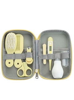 اشتري COOLBABY-Baby Nail Kit, 8 Pieces Newborn Baby Healthcare Kit (Yellow) في الامارات