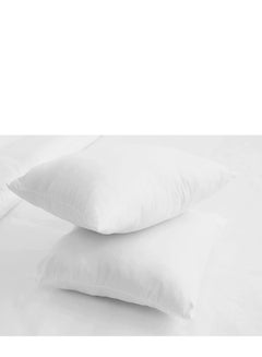 Buy Maestro Cushion Filler Microfiber outer fabric, 4.50 grams with hollow fiber filling, Size: 50 x 50, White in UAE