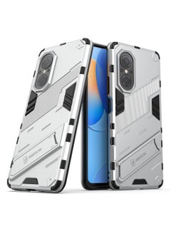 Buy GOLDEN MASK Compatible With Huawei Nova 9 SE/Honor 50 SE Punk Case Anti Protection (White) in Egypt