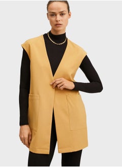 Buy Longline Knitted Coat in UAE