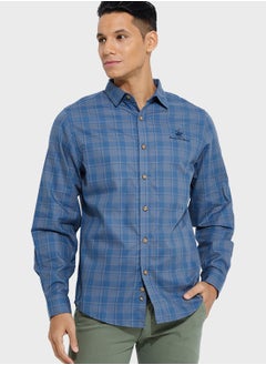 Buy Checked Slim Fit Shirt in Saudi Arabia