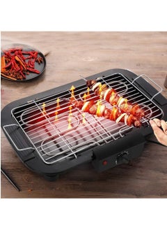 اشتري Electric Barbecue BBQ Grill & Steamboat Hot Pot Pan Electric Smokeless Grill Barbeque في الامارات