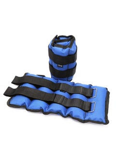 Buy 2-Piece Of Adjustable Ankle Weight (0.5Kg , 1Kg , 1.5Kg , 2Kg , 3Kg ) in UAE