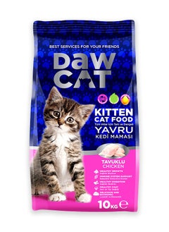 Buy Kitten Cat Food With Chicken - 10 Kg in UAE