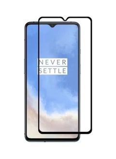 Buy Grand Shieldz Tempered Glass Screen Protector For OnePlus 7T Black/Clear in UAE