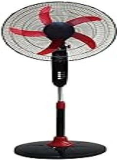 اشتري Natural Sky as-1805N Stand Fan 18 Inch 5 Blades - Red في مصر