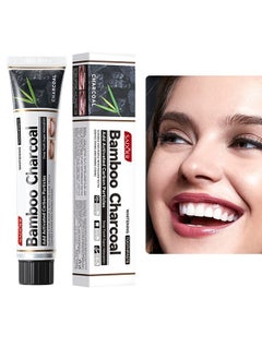 Buy Bamboo Charcoal Toothpaste, Black Toothpaste, Natural Teeth Whitening, Fresh breath Stain Removing Toothpaste 100g in Saudi Arabia