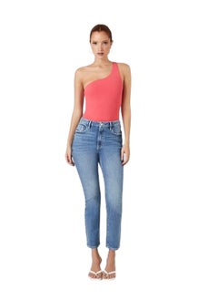 اشتري Curvy High-Rise Straight Jeans في مصر