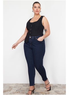 اشتري Plus Size Jeans - Blue في مصر