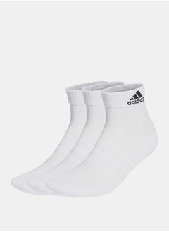 Buy Cushioned Sportswear Ankle Socks 3 Pairs in Saudi Arabia