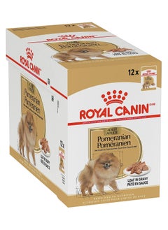 اشتري Breed Health Nutrition Pomeranian Adult Wet Food 12x85g في الامارات