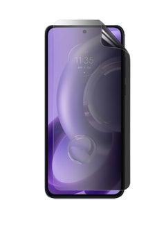 Buy Flexible TPU Anti-Spy Privacy Screen Protector Designed For Motorola Edge 30 Ultra Self Healing Unbreakable HD Film in UAE