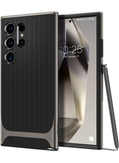 Buy Neo Hybrid for Samsung Galaxy S24 ULTRA case cover (2024) - Gunmetal in UAE