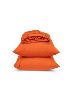 اشتري Fitted Sheet Set Orange 100x200 في مصر