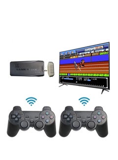 Buy Video Game Console 2.4G Double Wireless Controller Game Stick 20000 Games in UAE