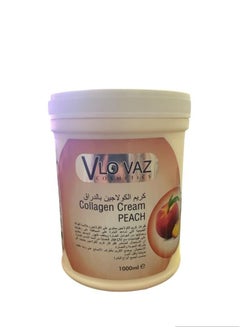 Buy Collagen cream with peach from Flo beat 1000 ml in Saudi Arabia