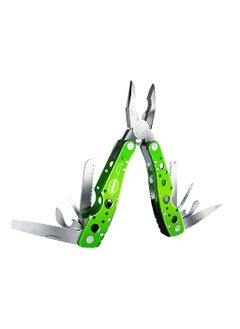 Buy 9-in-1 Multi-Tool Folding Pliers With Case Green in Saudi Arabia