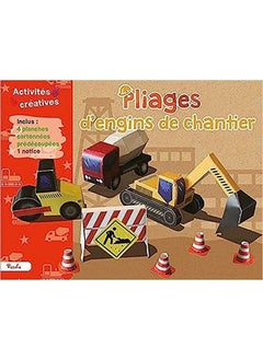 Buy PLIAGES/LES ENGINS DE CHANTIER: Avec 4 planches cartonnées prédécoupées, 1 notice in Egypt