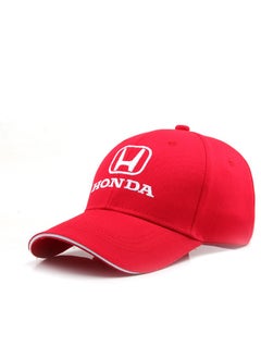 Buy Honda Logo Embroidered Adjustable Baseball Caps for Men and Women Hat Travel Cap Car Racing Motor Hat in UAE