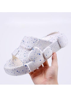 Buy New Fashion Square Thick Sole Casual Non-Slip Slippers in UAE