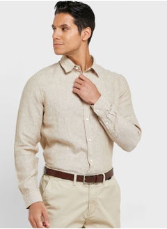 Buy Linen Blend Shirt in UAE