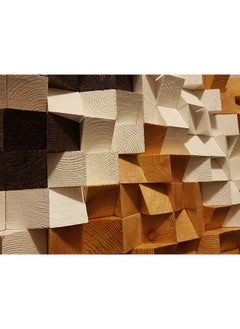 اشتري Large Mosaic Wood Art By Woodeometry في مصر