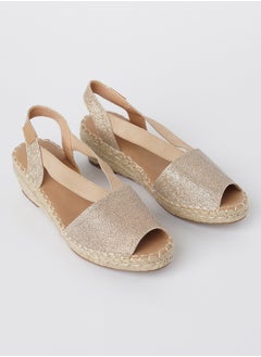 Buy JOVE Women's Casual Espadrilles BEIGE in UAE