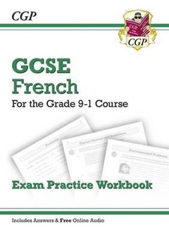 اشتري GCSE French Exam Practice Workbook (includes Answers & Free Online Audio) في الامارات