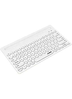 Buy 320I Bluetooth Keyboard 79 Keys USB Receiver 2.4G Wireless Technology White in UAE