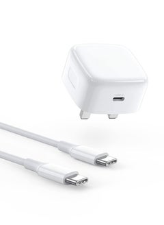 Buy iPhone 15 Fast Charger Cable 20W Foldable USB C Power Adapter with 60W Cable for iPhone 15 Pro Max/15 Pro/15/15 Plus, iPad, Samsung, Xiaomi, OnePlus in Saudi Arabia