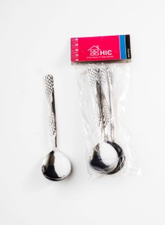 Buy 12 Piece soupspoons made of stainless steel in Saudi Arabia