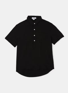 Buy Basic Relaxed Collared Shirt in Saudi Arabia